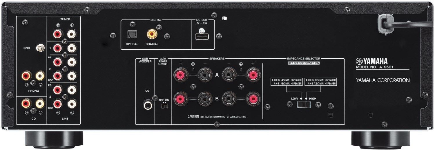 Yamaha A-S501 Stereoverstärker -ToP-ART -Pure Direct - Hidden Audio