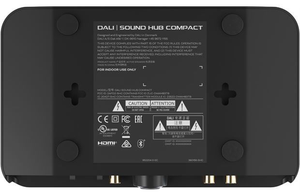 DALI Sound Hub compact, Vorverstärker