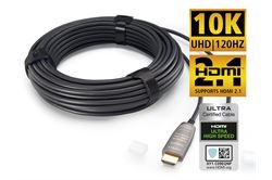 Inakustik HDMI 2.1 LWL Profi Kabel 10m (schwarz)